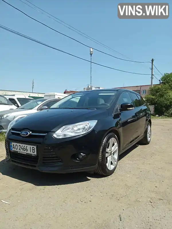 Універсал Ford Focus 2013 1.6 л. Ручна / Механіка обл. Закарпатська, Ужгород - Фото 1/21