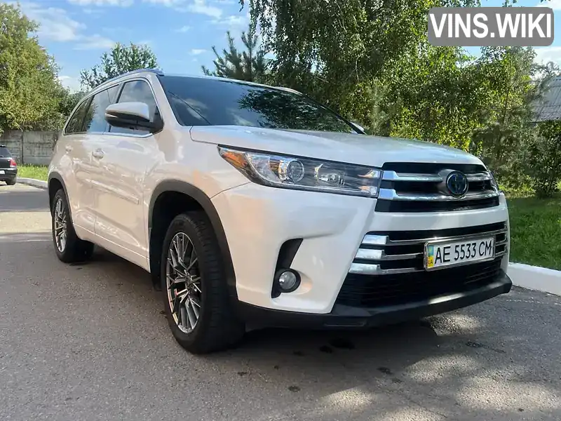 Позашляховик / Кросовер Toyota Highlander 2017 3.46 л. Автомат обл. Дніпропетровська, Дніпро (Дніпропетровськ) - Фото 1/21