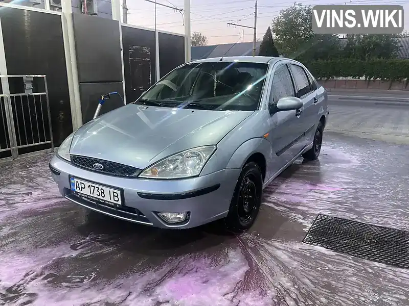 Седан Ford Focus 2004 1.6 л. Ручная / Механика обл. Запорожская, Запорожье - Фото 1/14