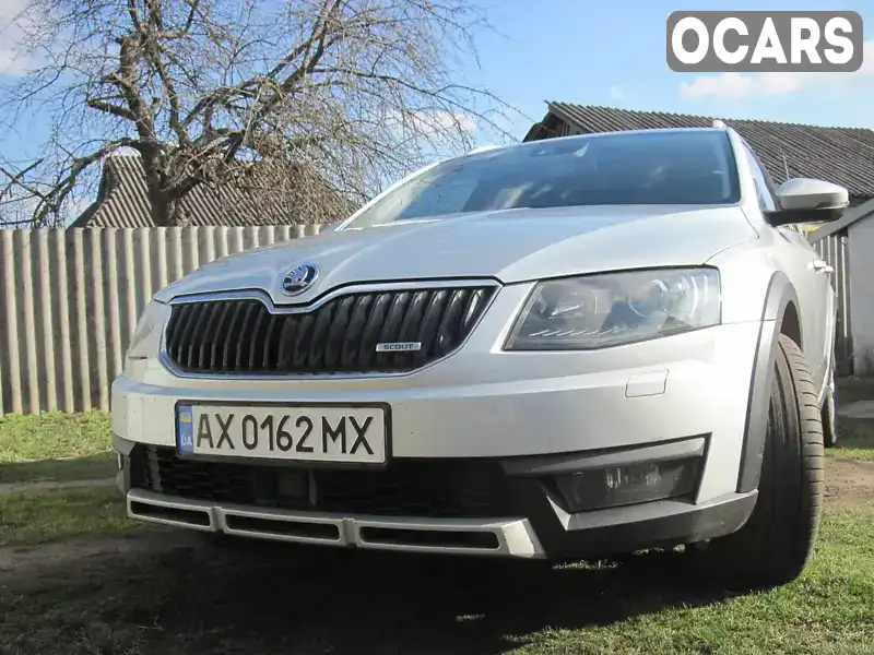 Універсал Skoda Octavia Scout 2015 1.97 л. Автомат обл. Харківська, Красноград - Фото 1/21