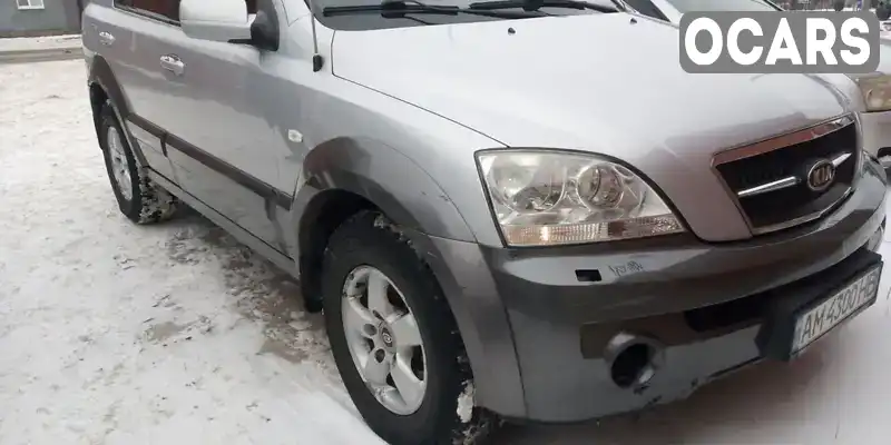 Позашляховик / Кросовер Kia Sorento 2004 2.5 л. Автомат обл. Житомирська, Бердичів - Фото 1/18