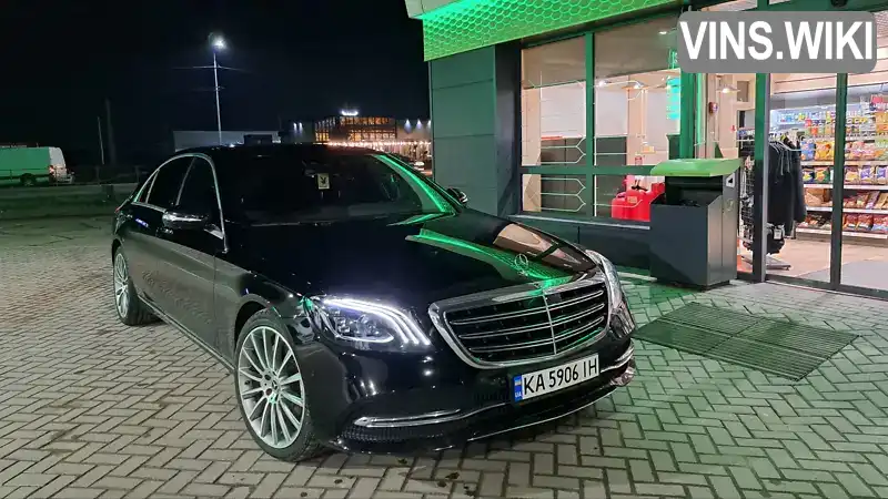 Седан Mercedes-Benz S-Class 2017 2.93 л. Автомат обл. Закарпатська, Виноградів - Фото 1/21