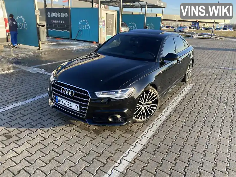 Седан Audi A6 2017 3 л. Автомат обл. Закарпатська, Ужгород - Фото 1/21