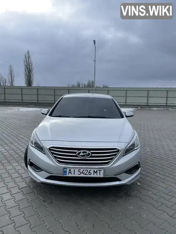 Седан Hyundai Sonata 2015 2.36 л. Автомат обл. Винницкая, Оратов - Фото 1/19