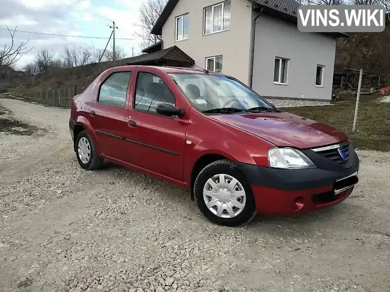 Седан Dacia Logan 2007 1.6 л. Ручна / Механіка обл. Тернопільська, Тернопіль - Фото 1/16