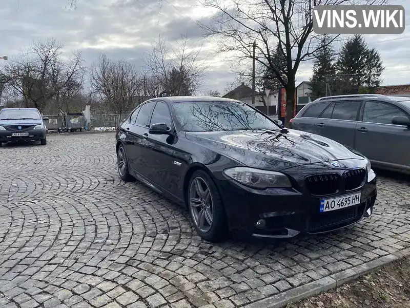 Седан BMW 5 Series 2013 2.98 л. Автомат обл. Закарпатська, Виноградів - Фото 1/20