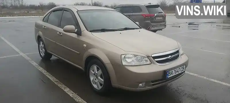 Седан Chevrolet Lacetti 2004 1.8 л. Автомат обл. Кіровоградська, Кропивницький (Кіровоград) - Фото 1/13