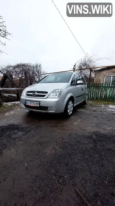 Мікровен Opel Meriva 2003 1.8 л. Ручна / Механіка обл. Дніпропетровська, Кривий Ріг - Фото 1/21