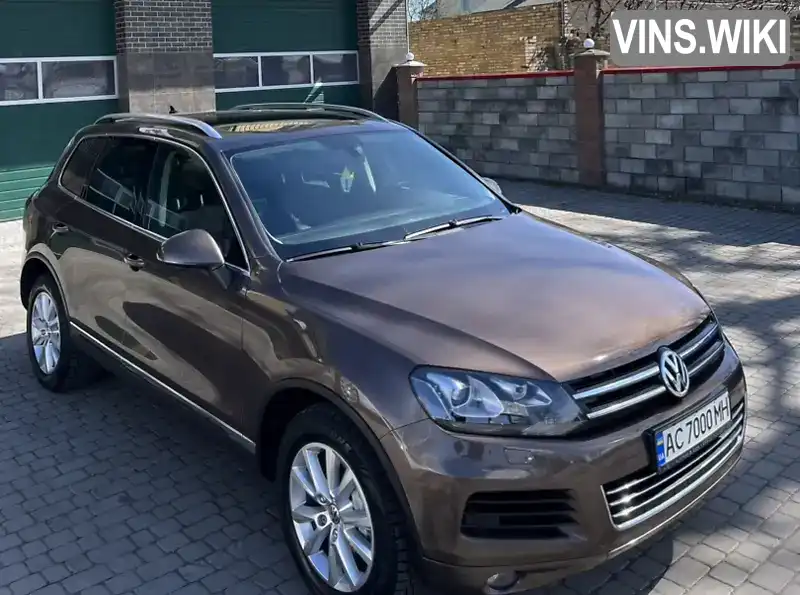 Позашляховик / Кросовер Volkswagen Touareg 2011 2.97 л. Автомат обл. Волинська, Луцьк - Фото 1/21