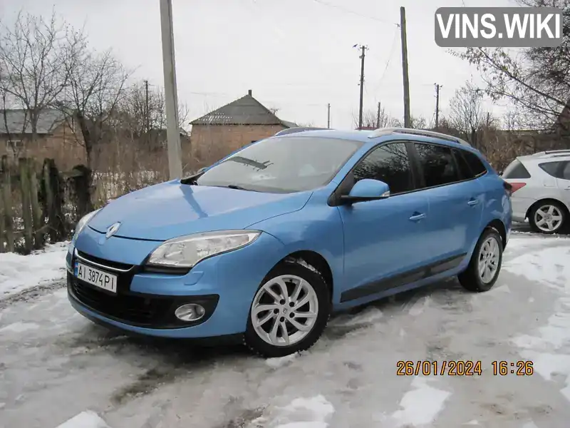 Універсал Renault Megane 2012 1.46 л. Ручна / Механіка обл. Житомирська, Бердичів - Фото 1/10