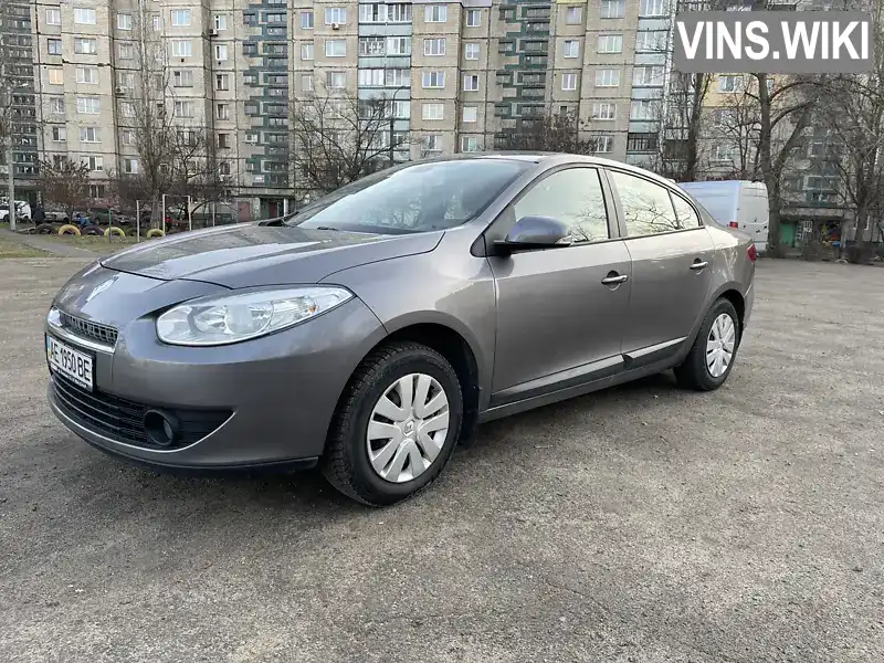 Седан Renault Fluence 2012 1.6 л. Ручная / Механика обл. Днепропетровская, Каменское (Днепродзержинск) - Фото 1/12