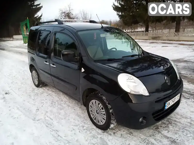 Мінівен Renault Kangoo 2011 1.6 л. Ручна / Механіка обл. Рівненська, Острог - Фото 1/11