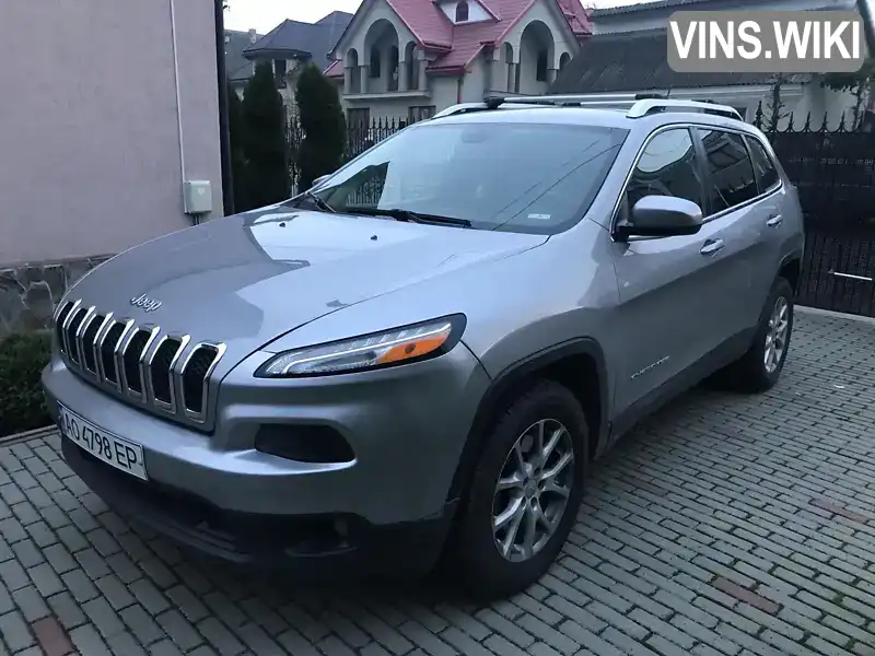 Позашляховик / Кросовер Jeep Cherokee 2015 2.4 л. Автомат обл. Закарпатська, Тячів - Фото 1/4