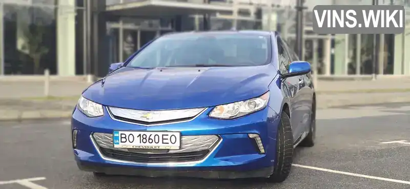 Хэтчбек Chevrolet Volt 2016 1.5 л. Автомат обл. Львовская, Львов - Фото 1/21