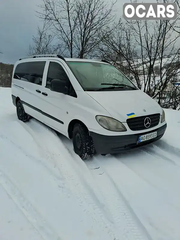 Мінівен Mercedes-Benz Vito 2007 2.15 л. Ручна / Механіка обл. Закарпатська, Міжгір'я - Фото 1/21