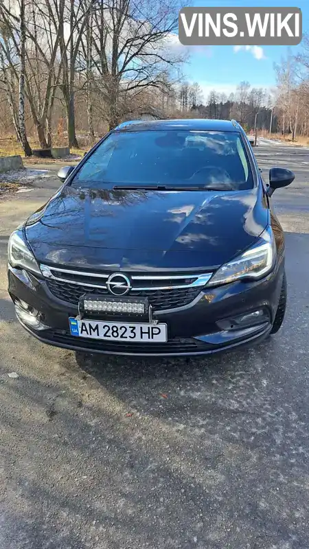 Универсал Opel Astra 2018 1.4 л. Ручная / Механика обл. Житомирская, Звягель - Фото 1/16