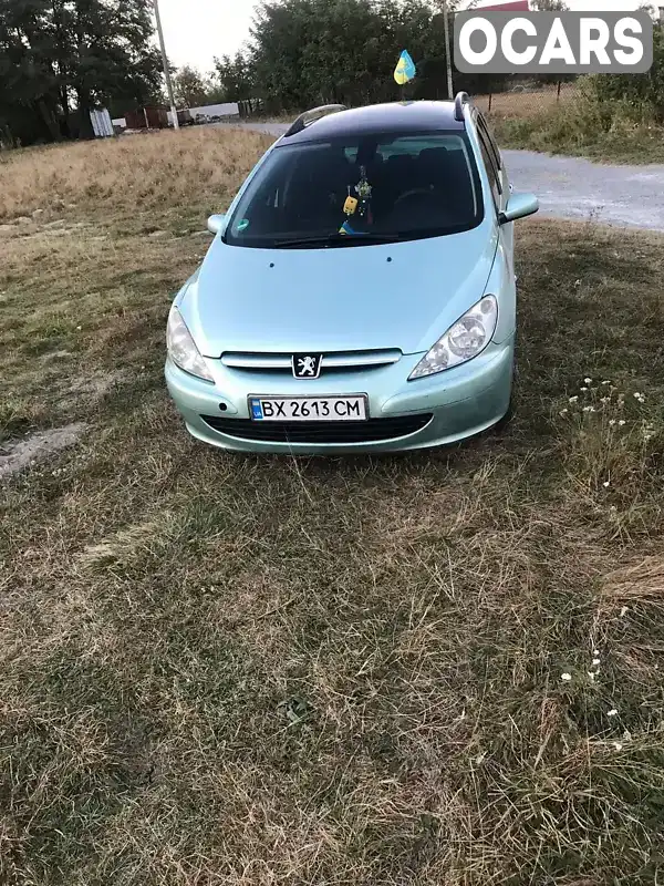 Універсал Peugeot 307 2003 1.6 л. Ручна / Механіка обл. Житомирська, Звягель - Фото 1/17