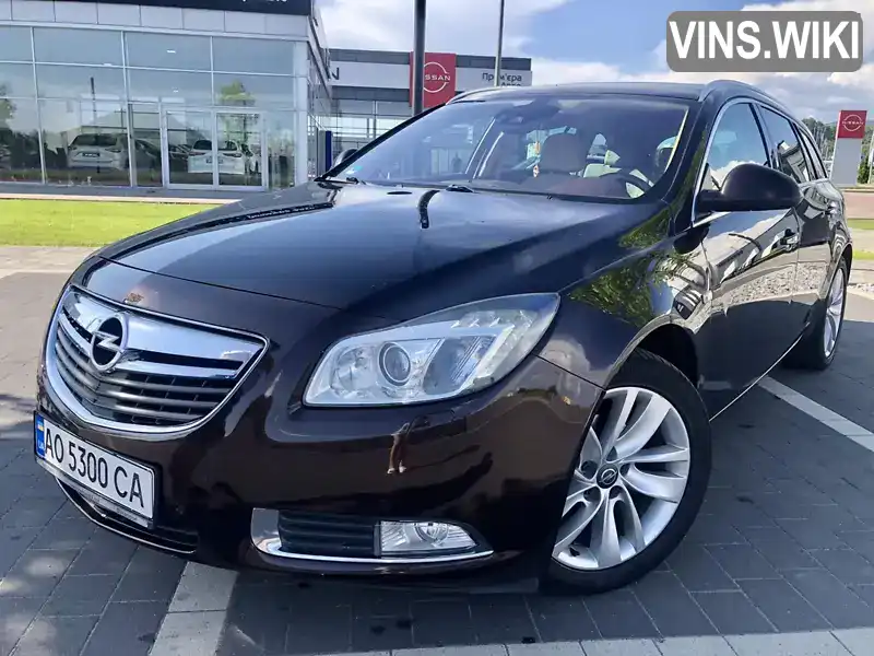 Універсал Opel Insignia 2013 1.96 л. Типтронік обл. Закарпатська, Мукачево - Фото 1/15