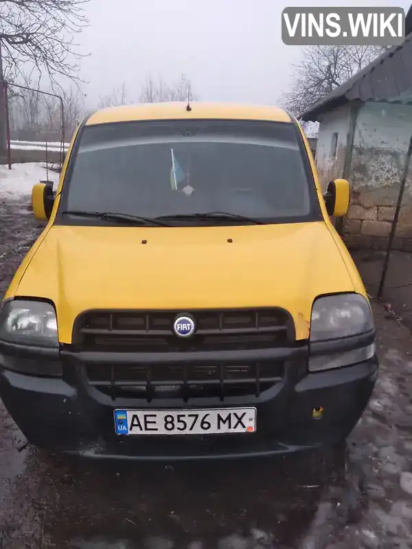 Мінівен Fiat Doblo 2002 1.9 л. Ручна / Механіка обл. Дніпропетровська, Дніпро (Дніпропетровськ) - Фото 1/7