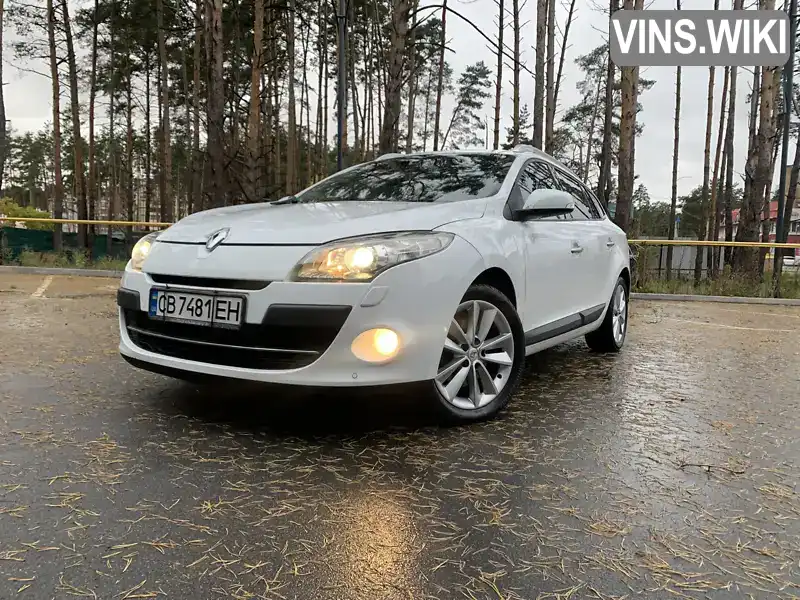 Універсал Renault Megane 2010 2 л. Ручна / Механіка обл. Чернігівська, Ічня - Фото 1/15