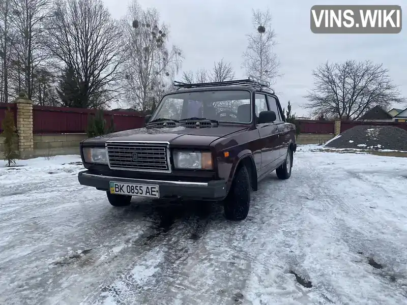 Седан ВАЗ / Lada 2107 2007 1.45 л. Ручна / Механіка обл. Рівненська, Рокитне - Фото 1/10