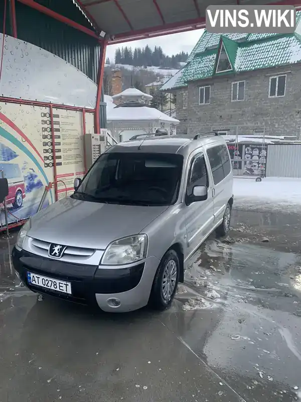 Мінівен Peugeot Partner 2006 1.6 л. Ручна / Механіка обл. Чернівецька, Путила - Фото 1/10