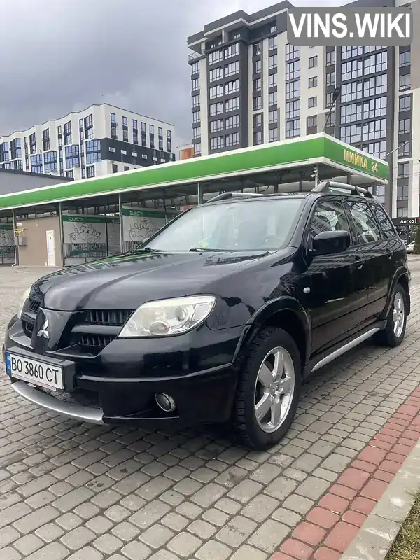 Внедорожник / Кроссовер Mitsubishi Outlander 2008 2 л. Ручная / Механика обл. Ивано-Франковская, Ивано-Франковск - Фото 1/21