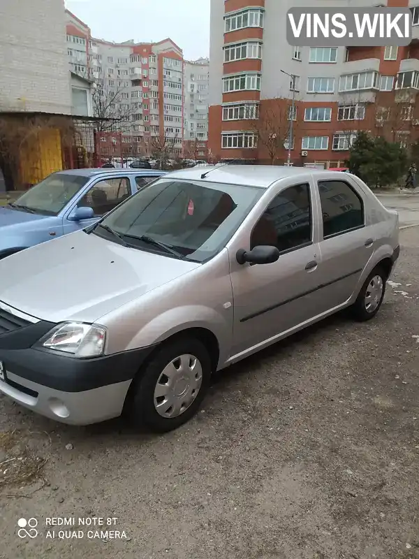 Седан Dacia Logan 2008 1.4 л. Ручна / Механіка обл. Київська, Бровари - Фото 1/13