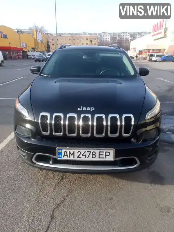 Позашляховик / Кросовер Jeep Cherokee 2015 2.36 л. Автомат обл. Житомирська, Житомир - Фото 1/18