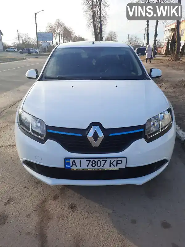 Седан Renault Logan 2016 1.15 л. Ручна / Механіка обл. Київська, Переяслав - Фото 1/21