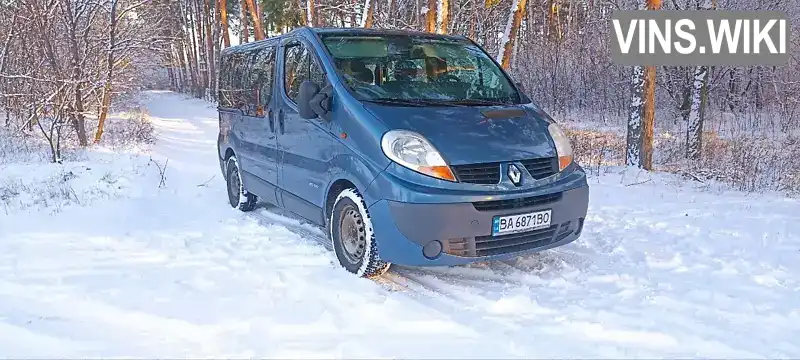 Мінівен Renault Trafic 2007 2.46 л. Ручна / Механіка обл. Кіровоградська, Кропивницький (Кіровоград) - Фото 1/21