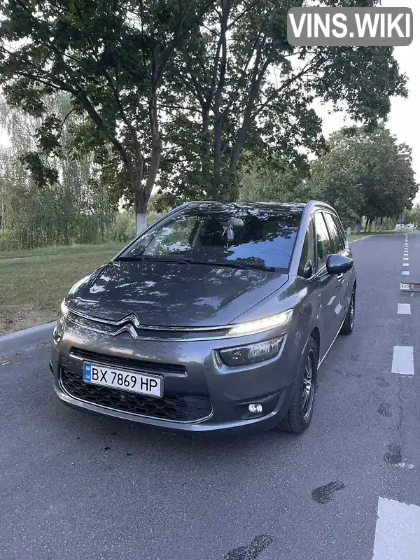 Минивэн Citroen Grand C4 Picasso 2014 1.56 л. Автомат обл. Хмельницкая, Нетешин - Фото 1/21