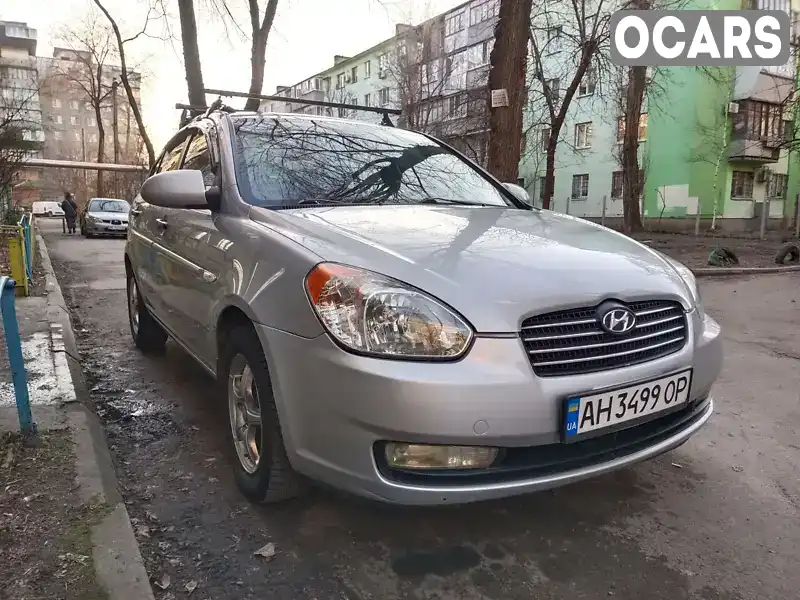 Седан Hyundai Accent 2009 1.4 л. Ручна / Механіка обл. Дніпропетровська, Дніпро (Дніпропетровськ) - Фото 1/9