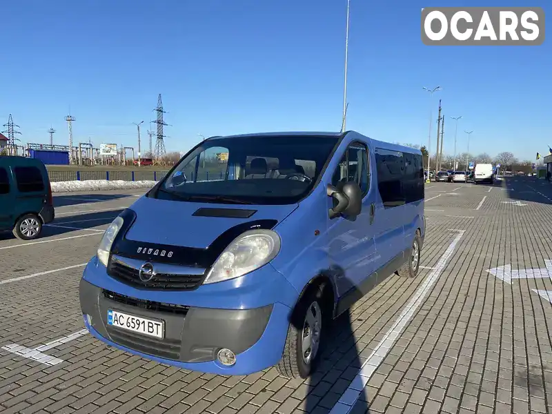 Мінівен Opel Vivaro 2009 2 л. Ручна / Механіка обл. Волинська, Нововолинськ - Фото 1/18