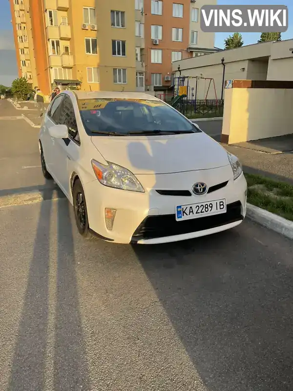 Хетчбек Toyota Prius 2012 1.8 л. Автомат обл. Київська, Київ - Фото 1/20