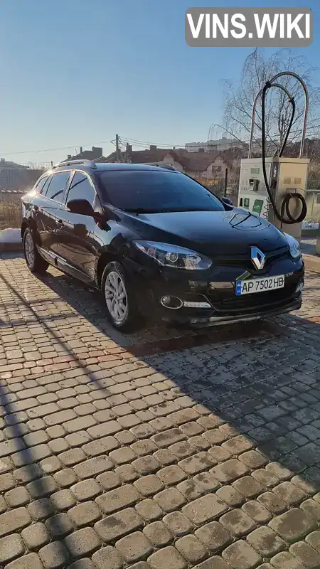 Універсал Renault Megane 2014 1.5 л. Ручна / Механіка обл. Запорізька, Запоріжжя - Фото 1/21