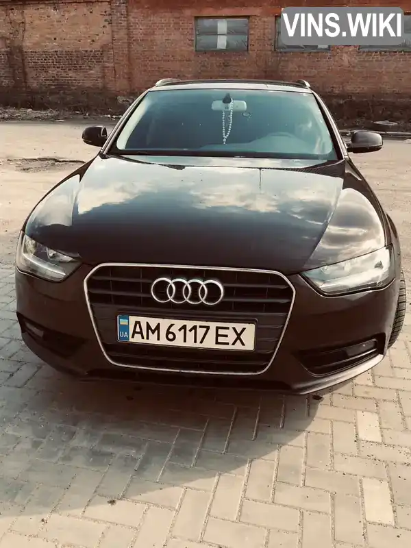 Универсал Audi A4 2013 2 л. Ручная / Механика обл. Житомирская, Житомир - Фото 1/5