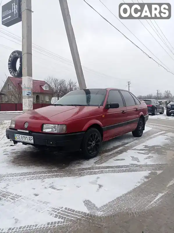 Седан Volkswagen Passat 1988 1.8 л. Ручна / Механіка обл. Чернівецька, Сокиряни - Фото 1/5