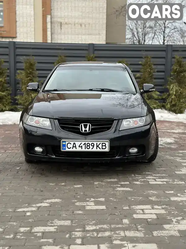 Седан Honda Accord 2004 2.4 л. Автомат обл. Черкасская, Черкассы - Фото 1/11