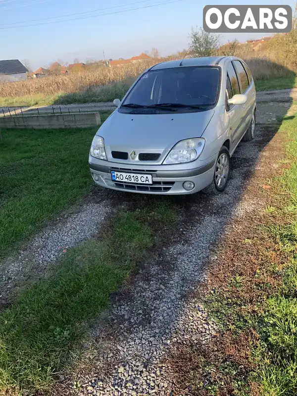 Мінівен Renault Megane Scenic 1999 1.9 л. обл. Закарпатська, Мукачево - Фото 1/8