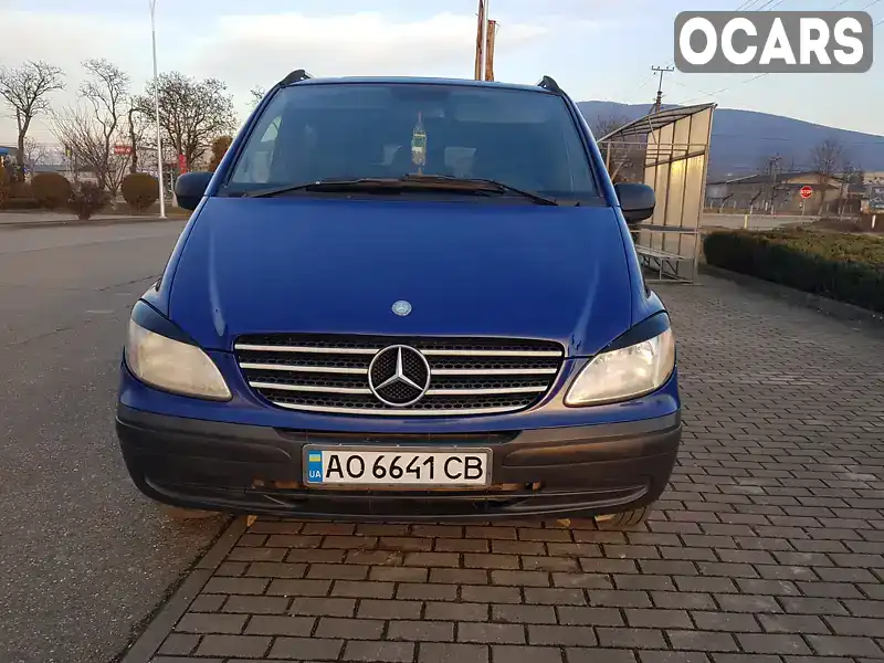 Мінівен Mercedes-Benz Vito 2006 2.15 л. Ручна / Механіка обл. Закарпатська, Виноградів - Фото 1/21