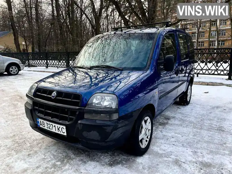 Мінівен Fiat Doblo 2005 1.6 л. Ручна / Механіка обл. Вінницька, Хмільник - Фото 1/21