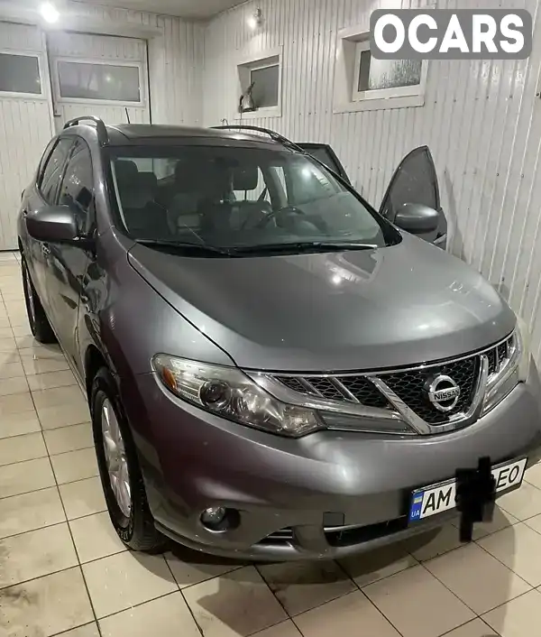 Позашляховик / Кросовер Nissan Murano 2012 3.5 л. Варіатор обл. Житомирська, Житомир - Фото 1/8