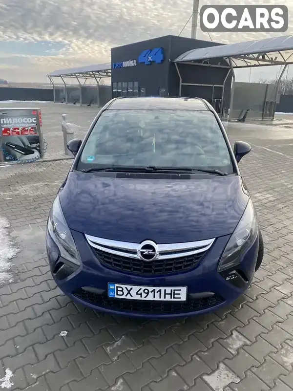 Минивэн Opel Zafira Tourer 2014 1.96 л. Ручная / Механика обл. Хмельницкая, Летичев - Фото 1/15