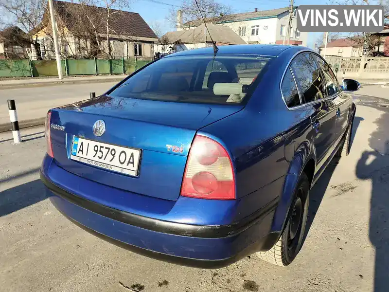 Седан Volkswagen Passat 2001 1.9 л. обл. Одесская, Балта - Фото 1/21