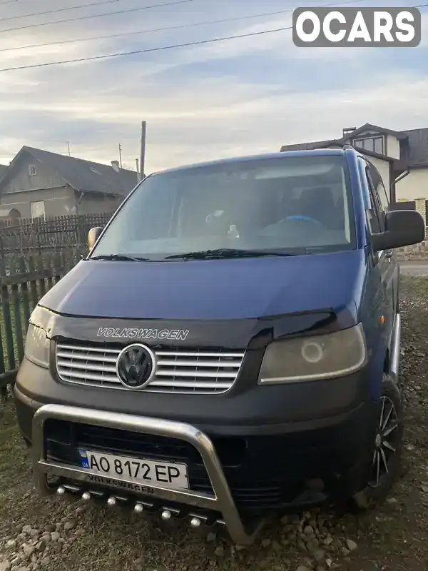 Минивэн Volkswagen Transporter 2006 2.5 л. Ручная / Механика обл. Ивано-Франковская, Ивано-Франковск - Фото 1/13