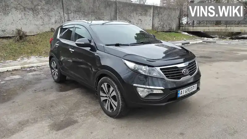 Позашляховик / Кросовер Kia Sportage 2011 2 л. Автомат обл. Київська, Бориспіль - Фото 1/21