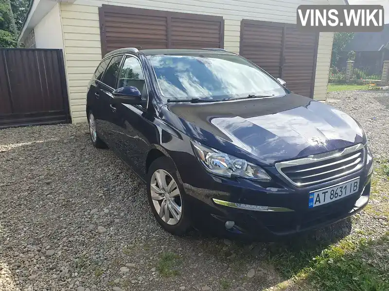 Универсал Peugeot 308 2014 1.6 л. Ручная / Механика обл. Ивано-Франковская, Ивано-Франковск - Фото 1/8