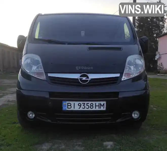 Мінівен Opel Vivaro 2010 2.5 л. Ручна / Механіка обл. Полтавська, Хорол - Фото 1/21