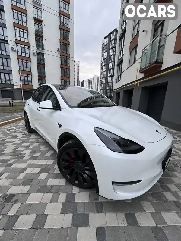 Позашляховик / Кросовер Tesla Model Y 2021 null_content л. Автомат обл. Івано-Франківська, Івано-Франківськ - Фото 1/21